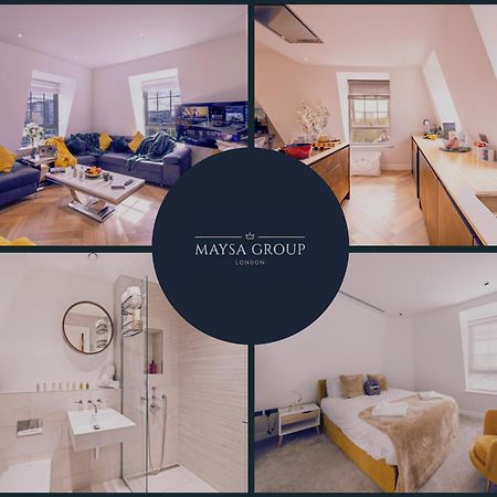 Elegant 3-Bedroom Penthouse In Marble Arch 70 London Exterior photo